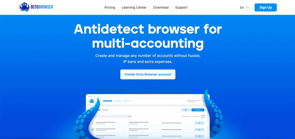 Octo Browser Review: Main Features and Tools