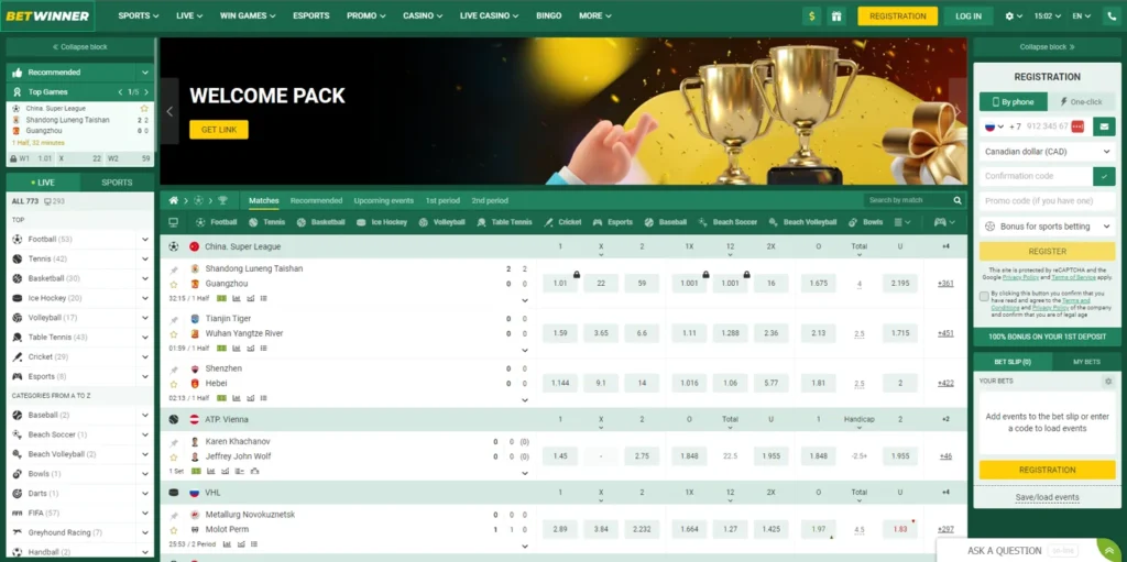 Betwinner Betting Site & Casino Review