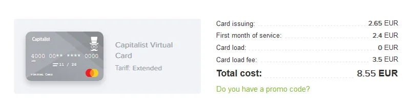 myBrocard, PST.NET, Capitalist: The Most Detailed Review of Virtual Payment Cards, Comparison, and Reviews