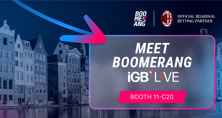 iGB L!VE 2024: Boomerang Introduces Partnership with AC Milan and New Affiliate Opportunities in Amsterdam