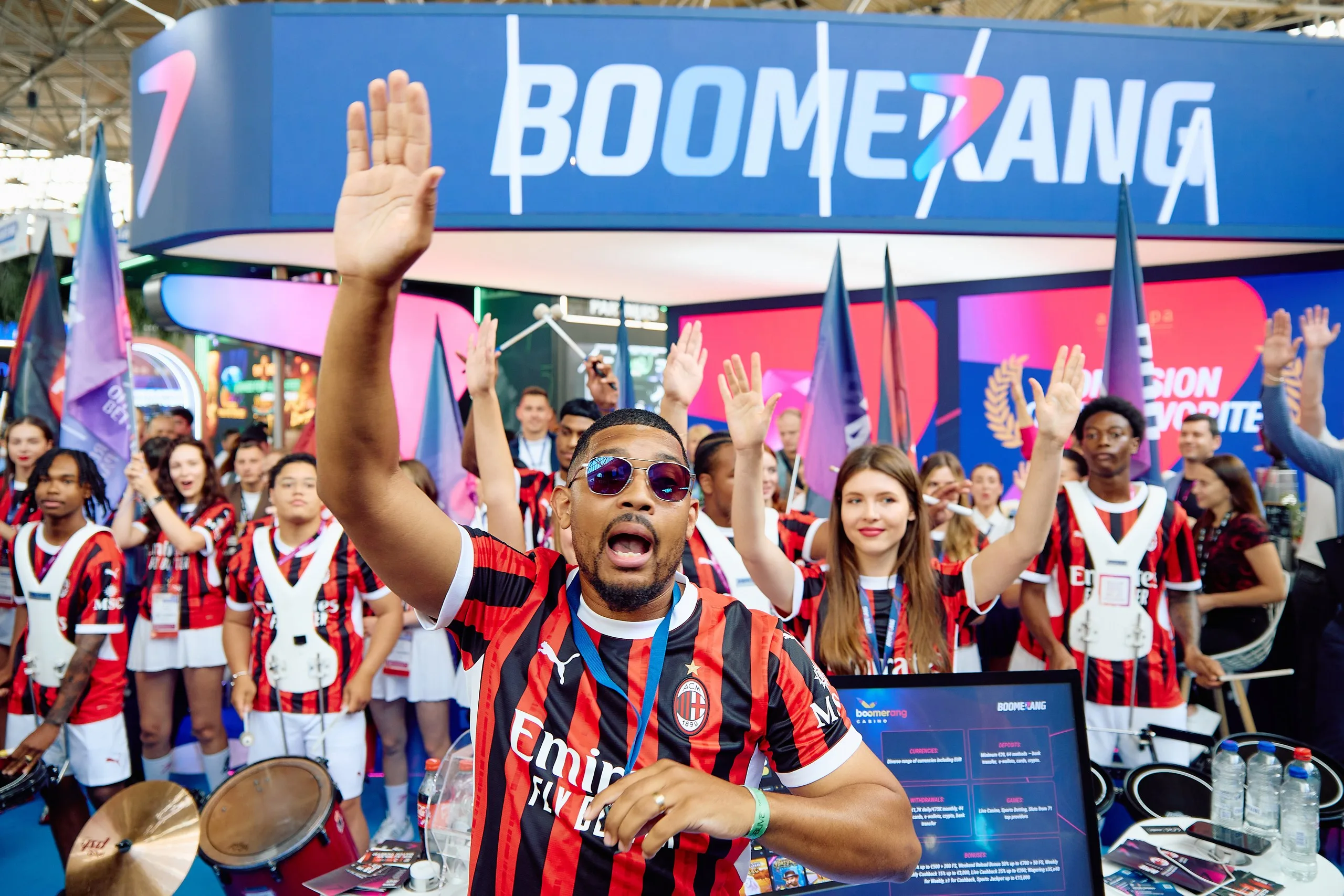 Boomerang Highlights AC Milan Partnership at iGB with Match Ticket Giveaways