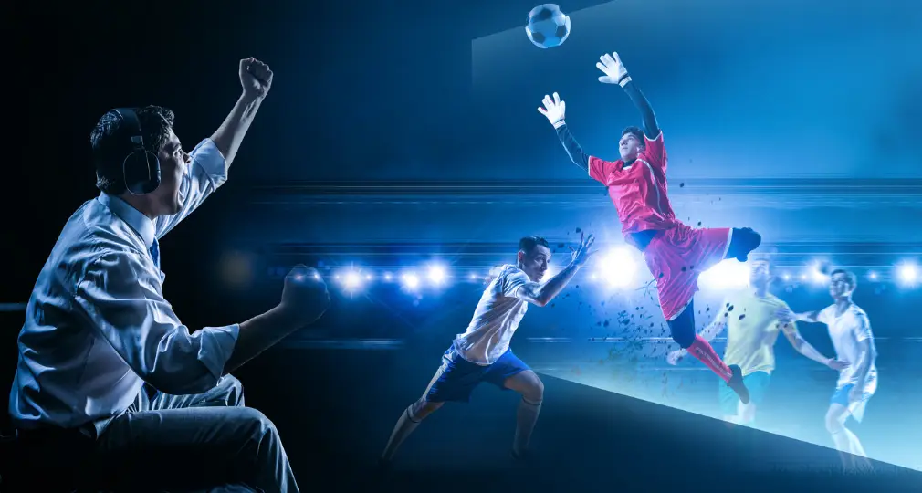 Virtual Football: Experience of Integration in Foreign Projects