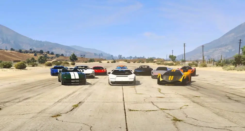 The Fastest Car in GTA 5 (Epic Games): A Comprehensive List