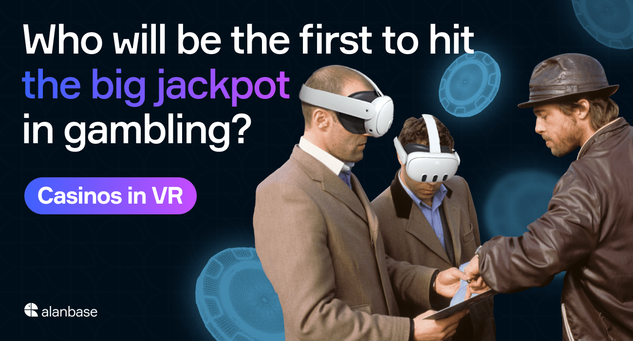 Who will be the first to hit the big jackpot in gambling?Casinos in VR.