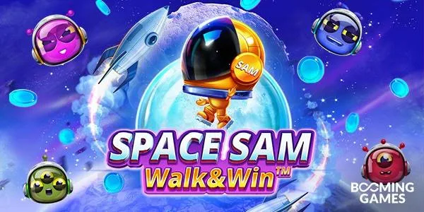 Blast off for big wins in Space Sam Walk & Win from Booming Games