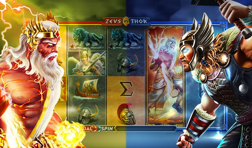 2 Gods: Zeus vs Thor Slot by Yggdrasil