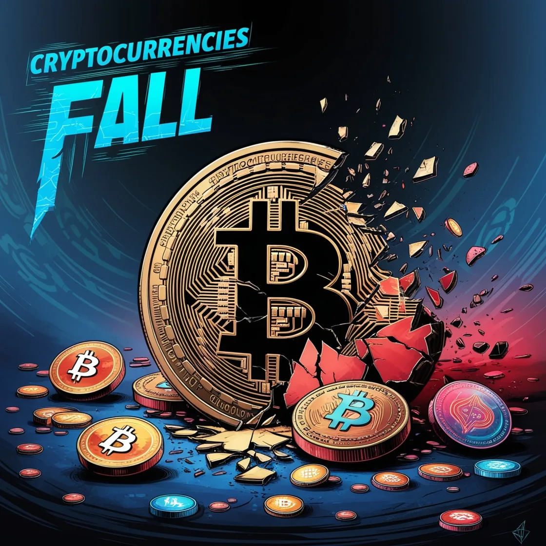 Cryptocurrencies Fall