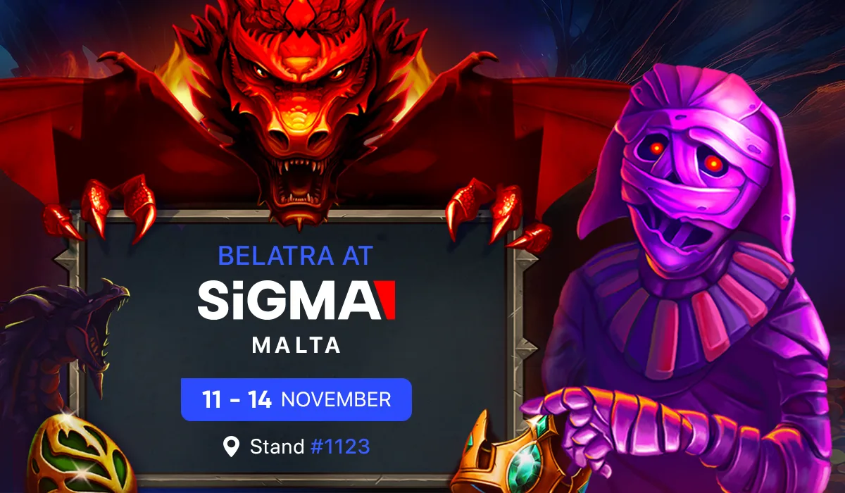 Belatra Games unveils ‘Dragons and Mummy’ inspired booth design for SiGMA Europe 2024