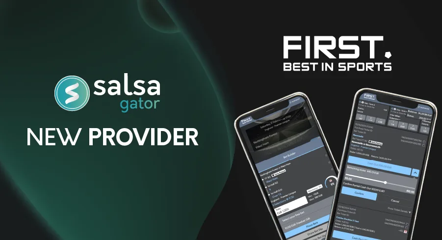 Salsa Gator now features First Sportsbook API Integration