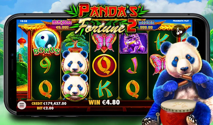 Panda Fortune 2 Casino Slot Machine