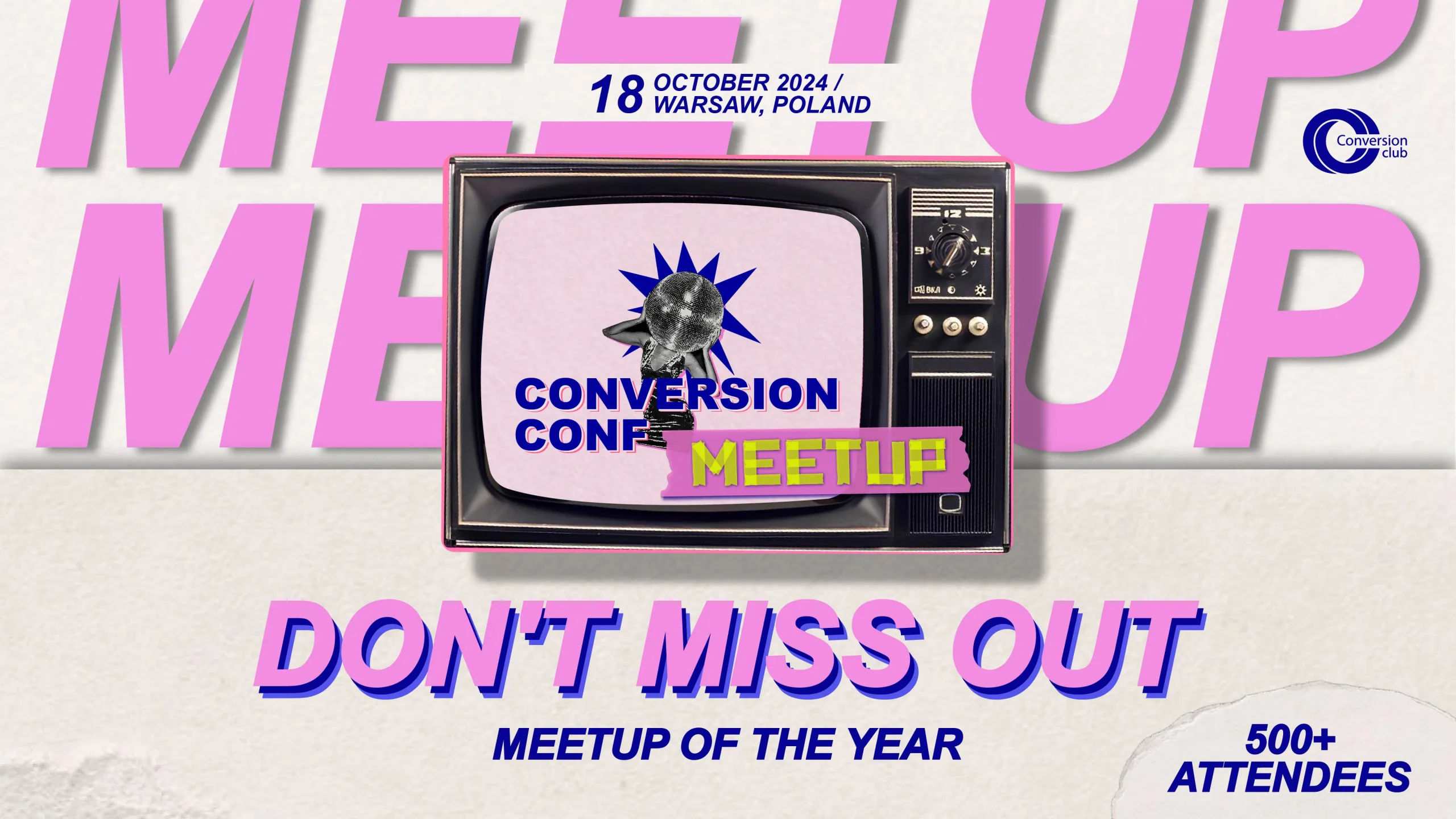 Conversion Conf Meetup