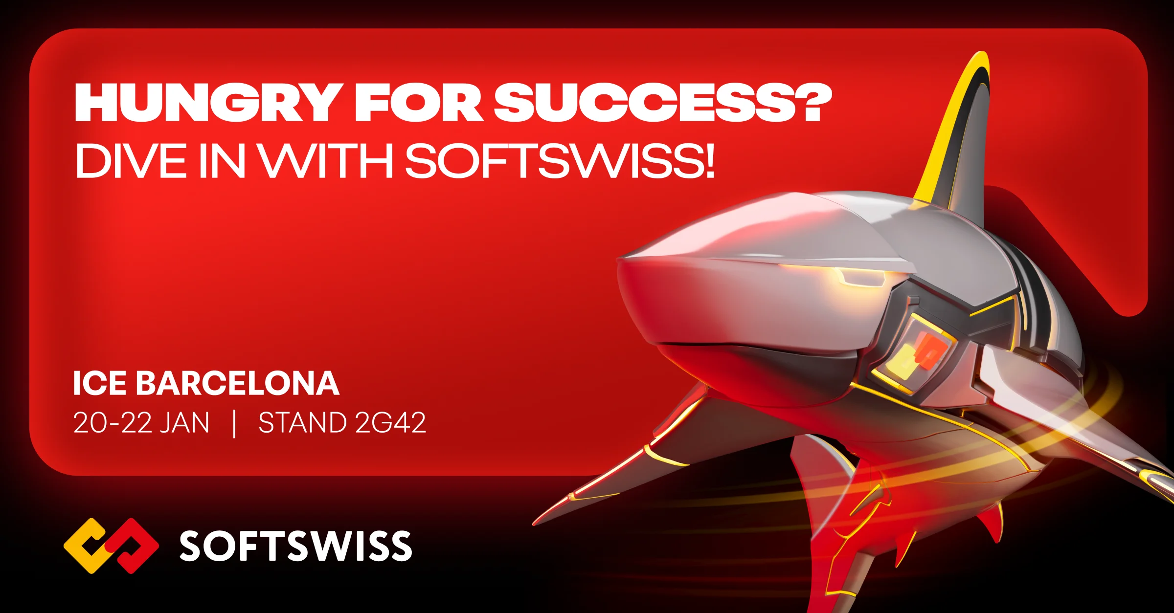 SOFTSWISS Brings Innovation to ICE Barcelona 2025 with Shark-Fueled Vision