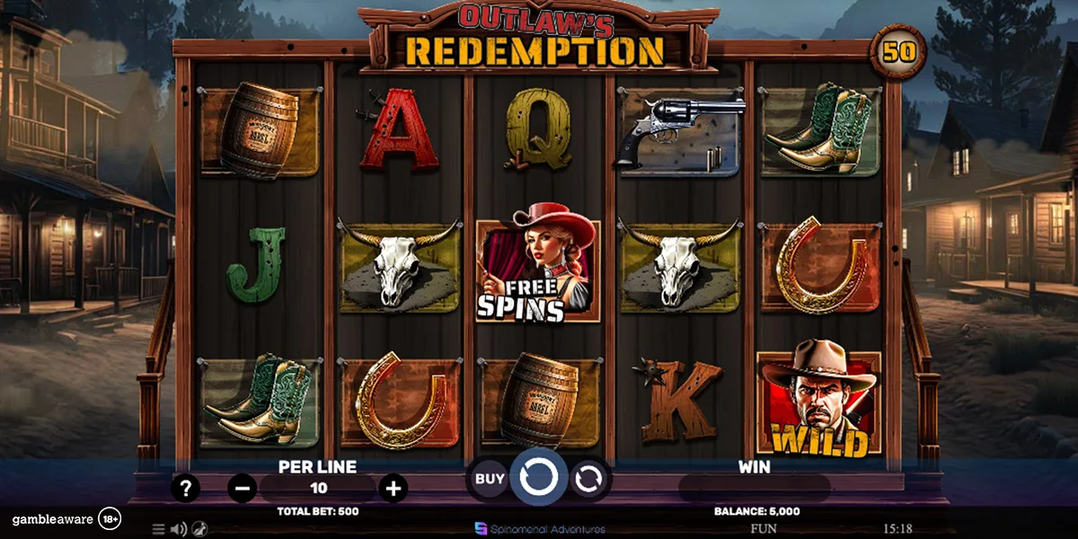 Spinomenal releases Outlaw’s Redemption