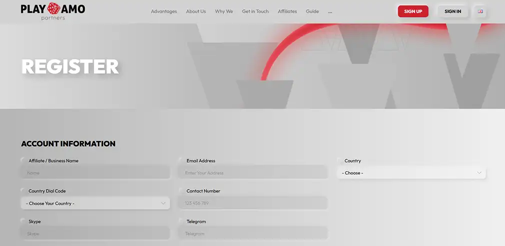 How to Earn with PlayAmo Partners