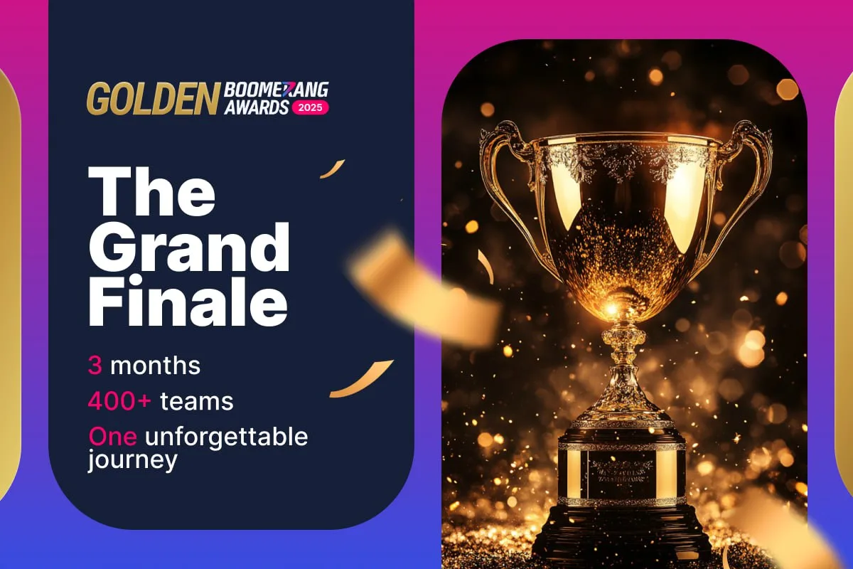 Rapid growth in sports traffic and 400+ participating teams – the Golden Boomerang Awards 2025 results.