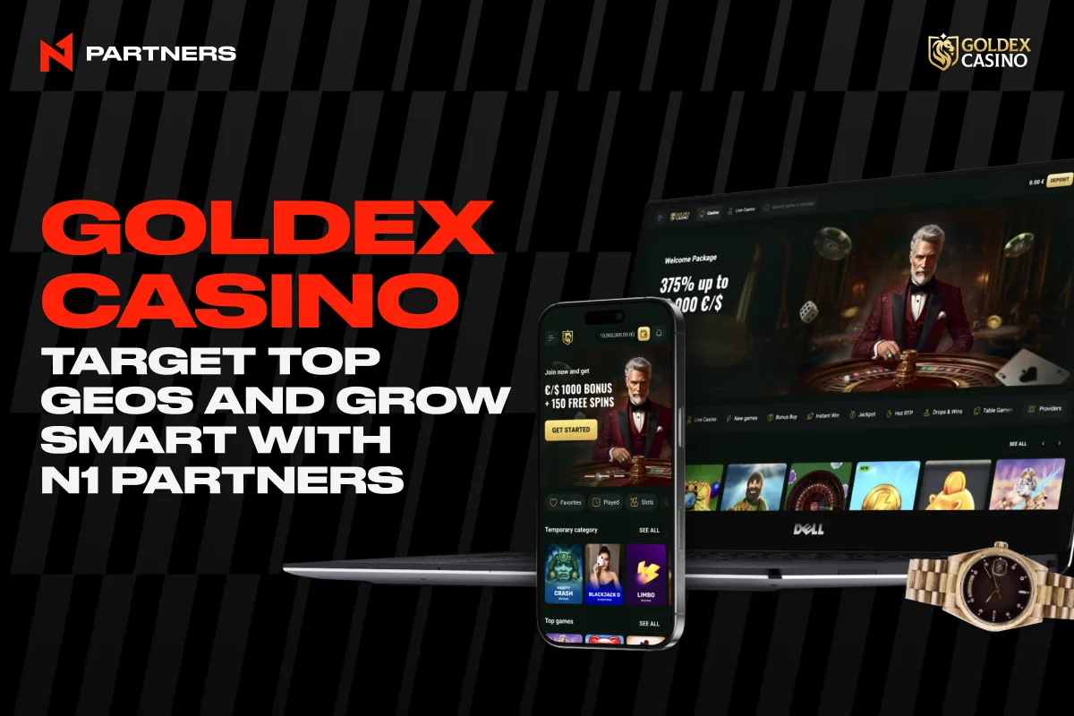 Goldex Casino by N1 Partners: a new brand tailored for top GEOs
