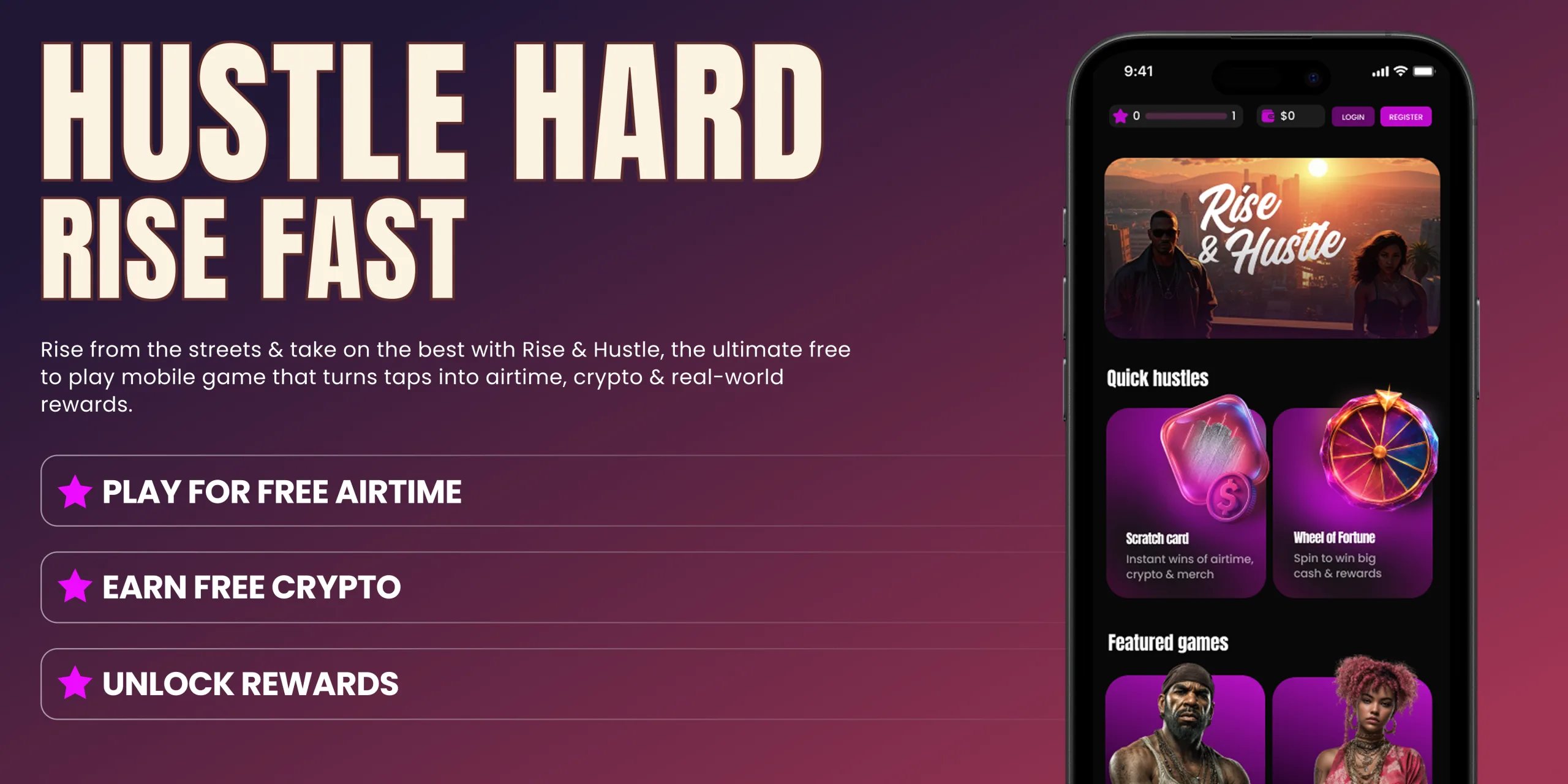 Rise & Hustle launches tap-to-earn street game platform in Nigeria with real-world rewards
