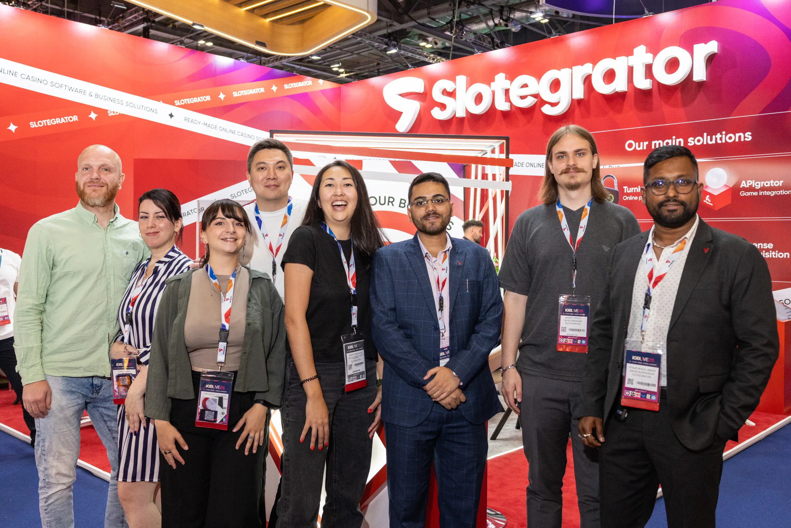 Slotegrator lights up iGB L!VE 2025: big energy and bold ideas
