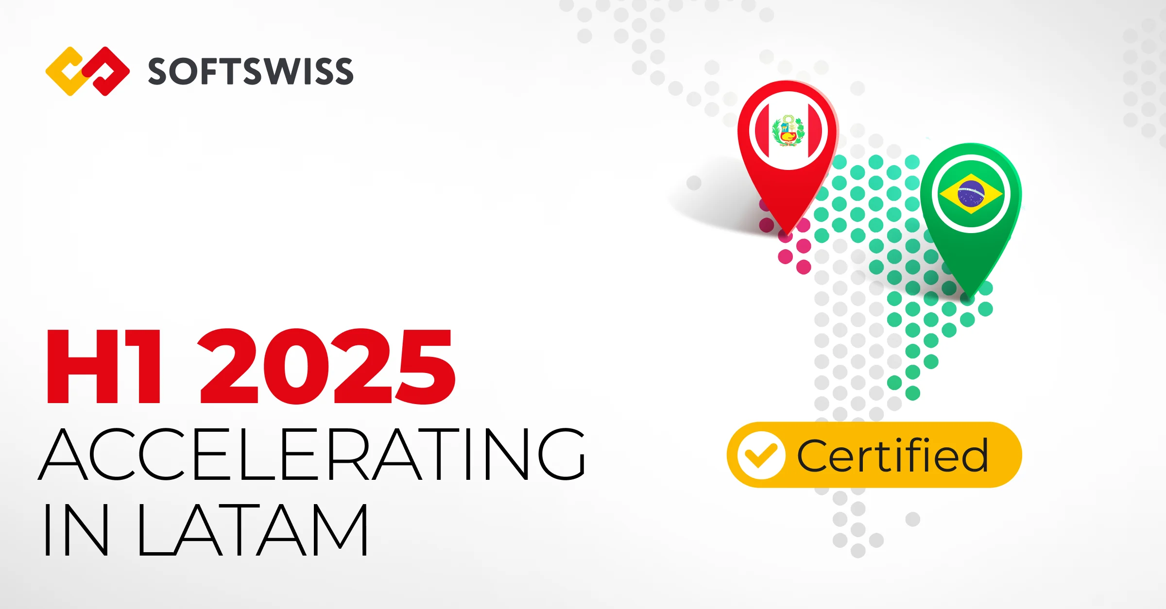 SOFTSWISS Strengthens Regulated Market Presence in LatAm with Full Product Certification in Brazil