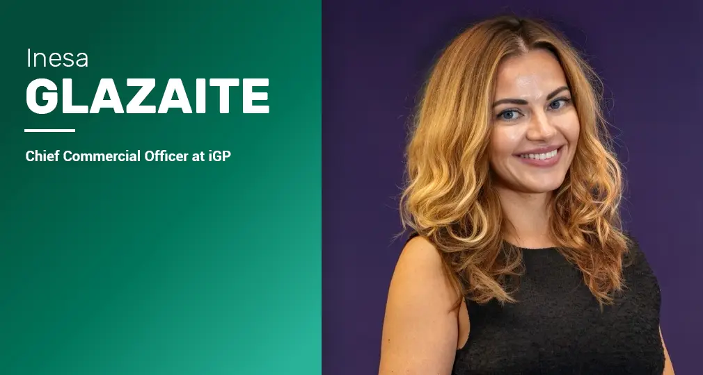 Inesa Glazaite, Chief Commercial Officer at iGaming Platform