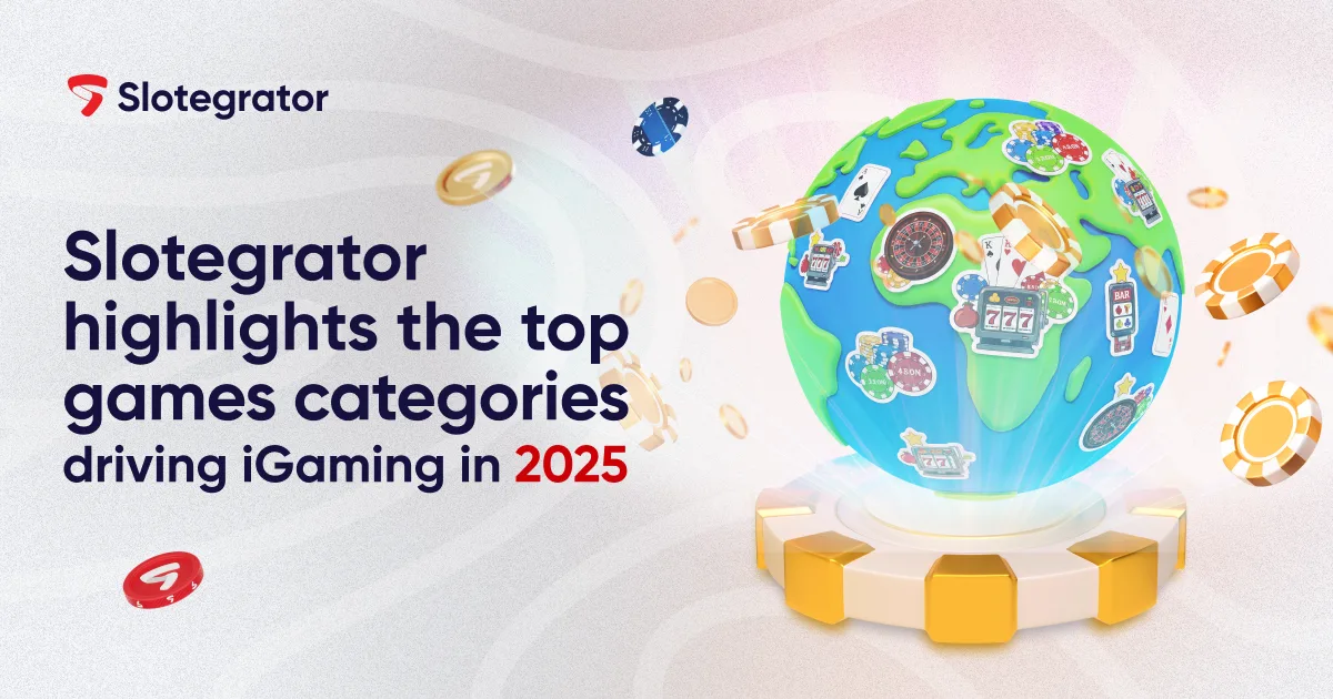 Slotegrator highlights the top game categories driving iGaming in 2025