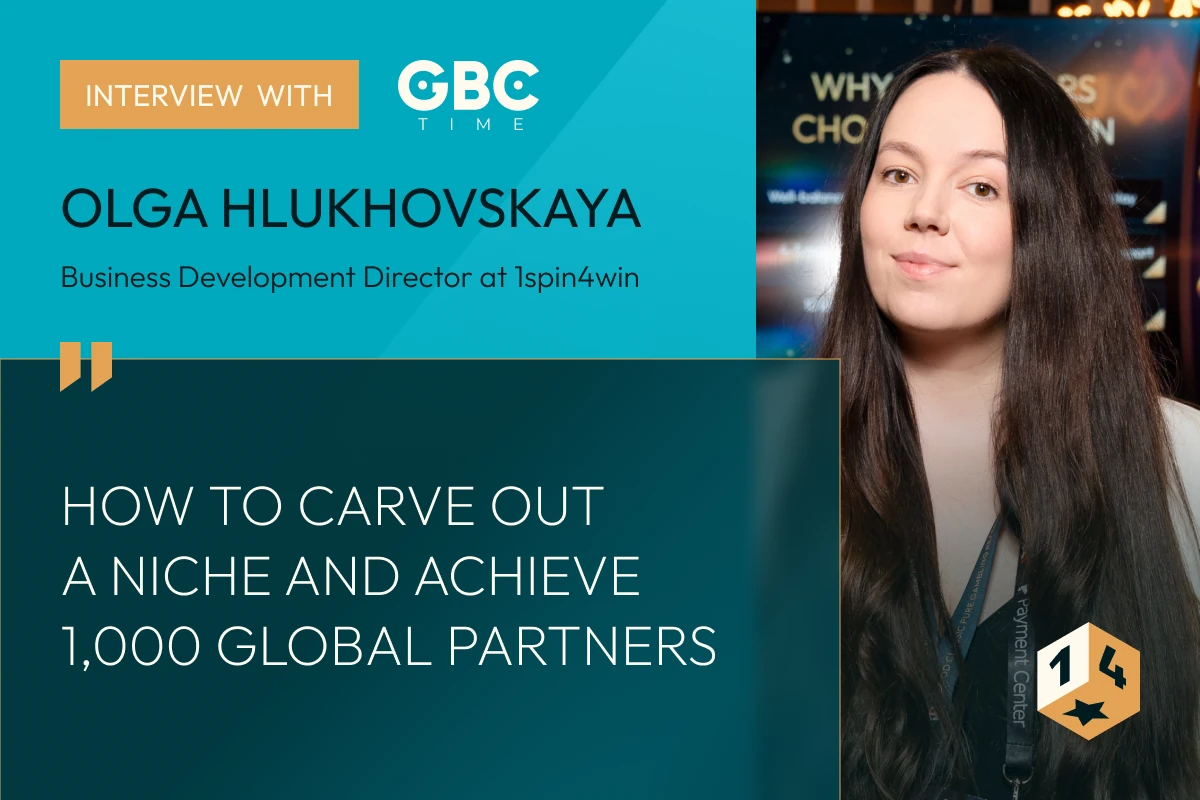 Olga Hlukhovskaya, 1spin4win: “Player feedback and data are at the heart of game creation”