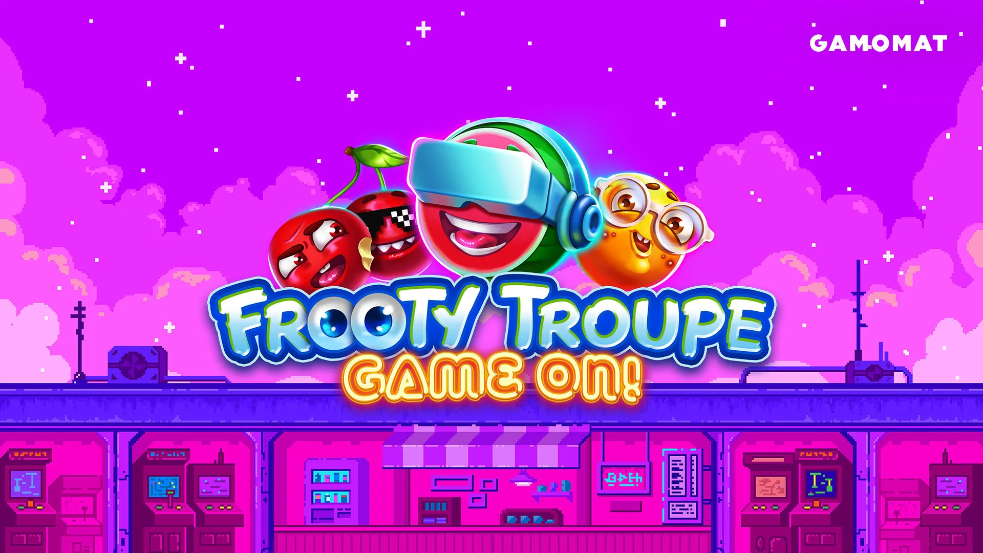 GAMOMAT powers up its Frooty Troupe series with new release Frooty Troupe – Game On!
