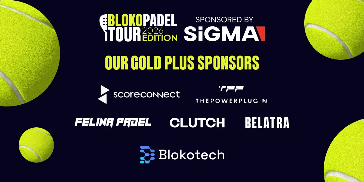 Blokotech finalises Gold Plus Sponsor portfolio for Bloko Padel Tour 2026