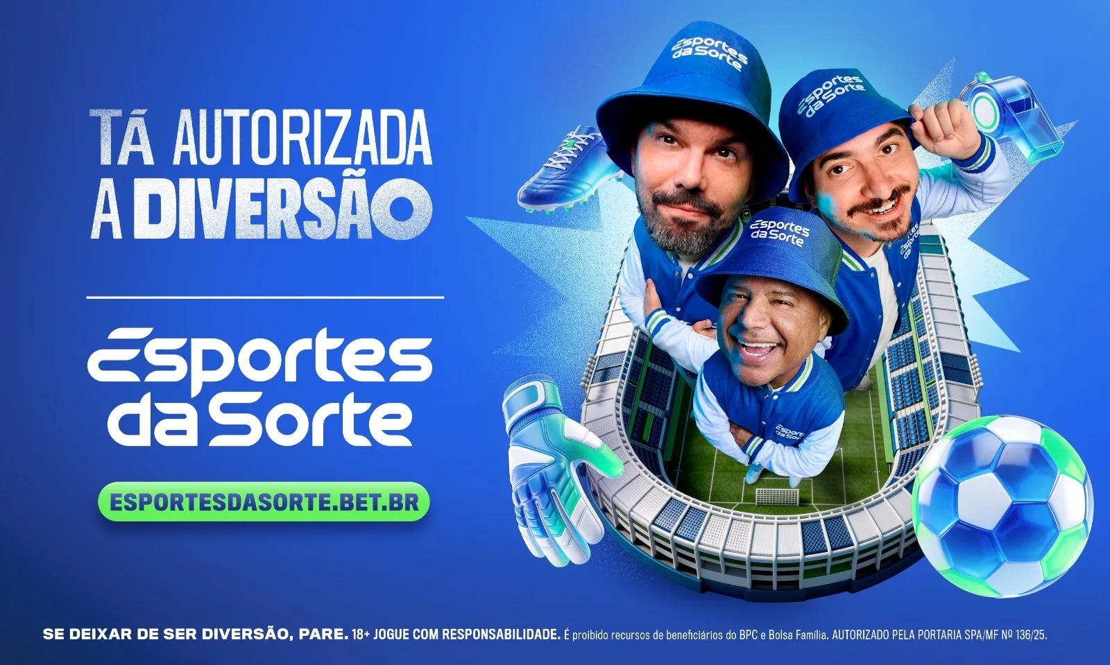 “Fun is authorised”: Esportes da Sorte launches national campaign