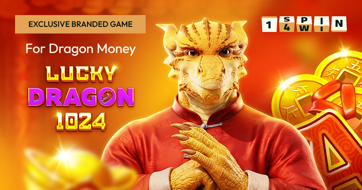 1spin4win launches Lucky Dragon 1024, exclusive branded slot for Dragon Money
