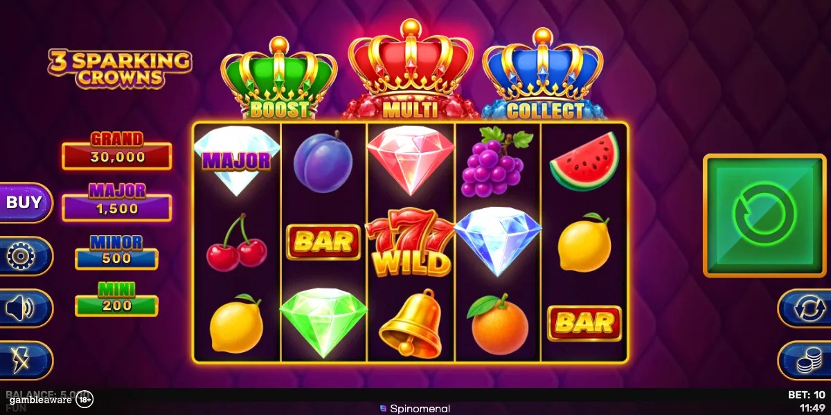 Spinomenal dazzles with the launch of 3 Sparking Crowns