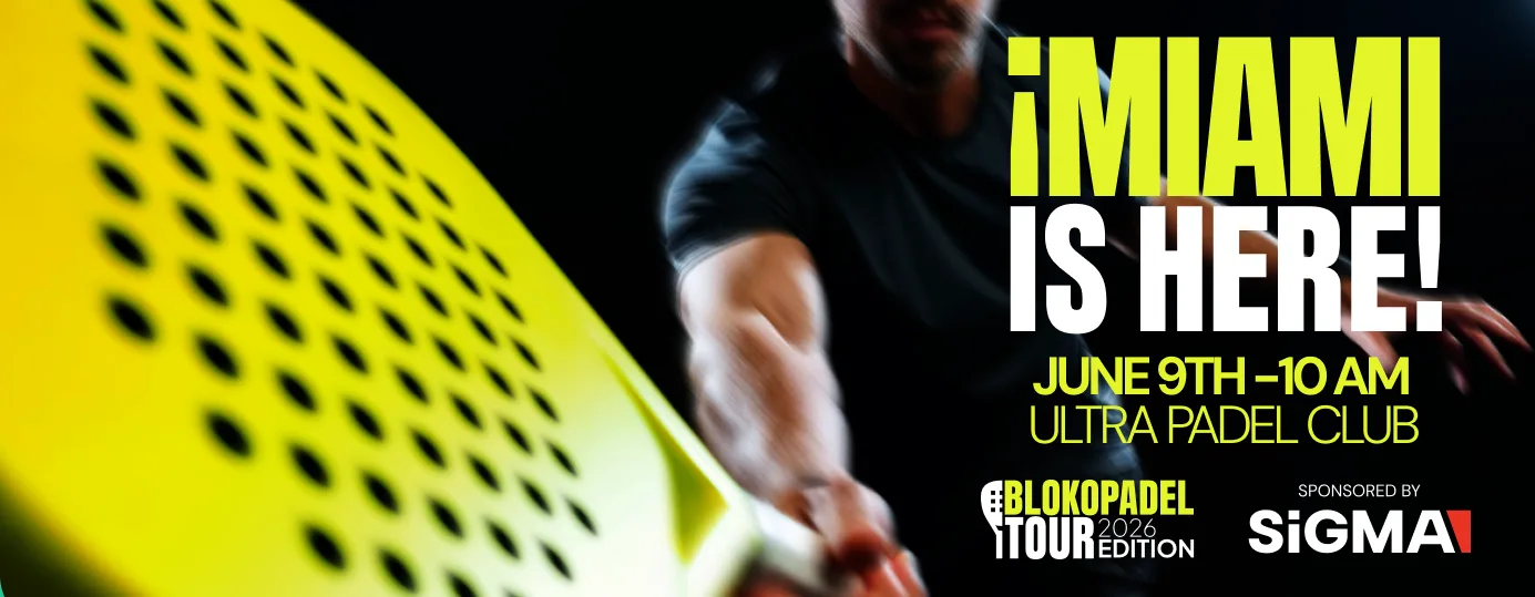 Blokotech’s SiGMA Global Padel Tour moves on to Miami for third stage
