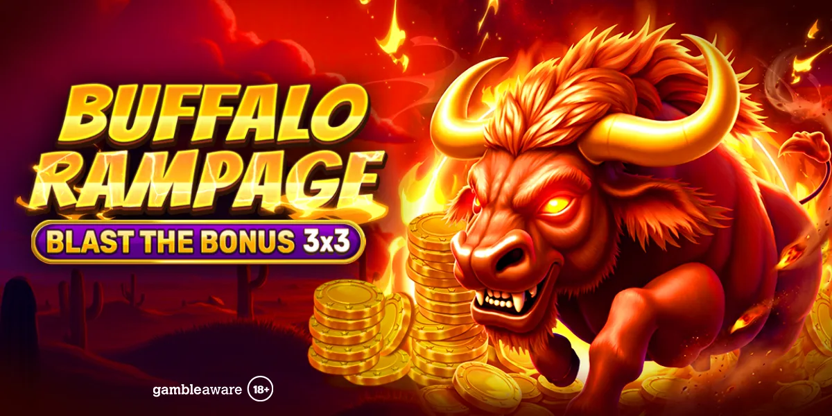 Spinomenal powers up Buffalo Rampage – Blast TheBonus 3×3
