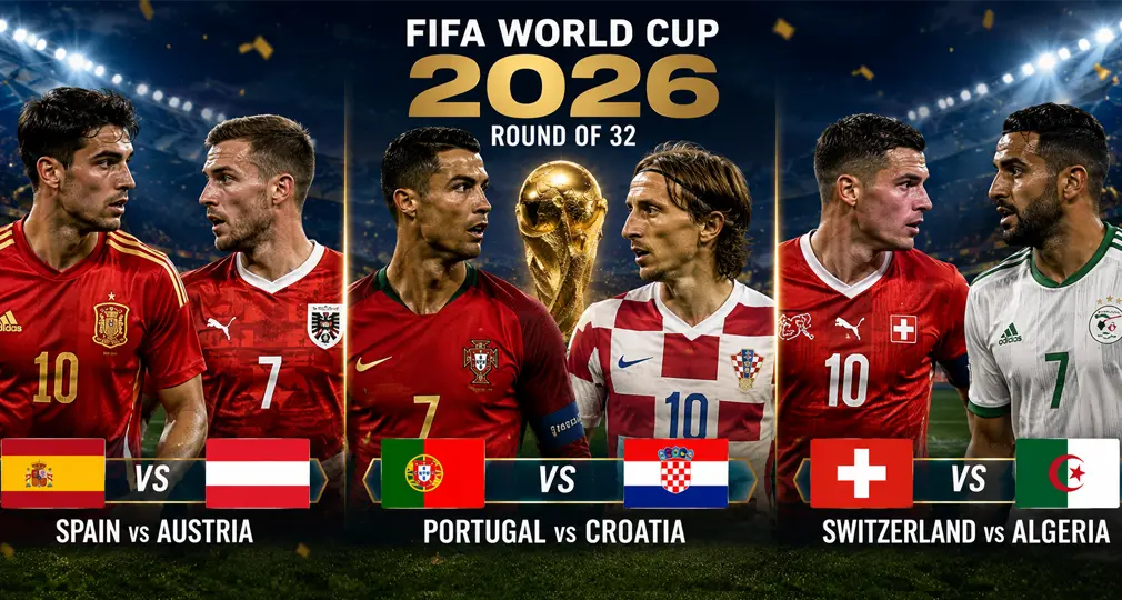 FIFA World Cup 2026 Today: Three More Round of 16 Teams Will Be Decided